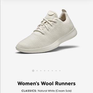 allbirds women’s wool runners size US 8 EU 38